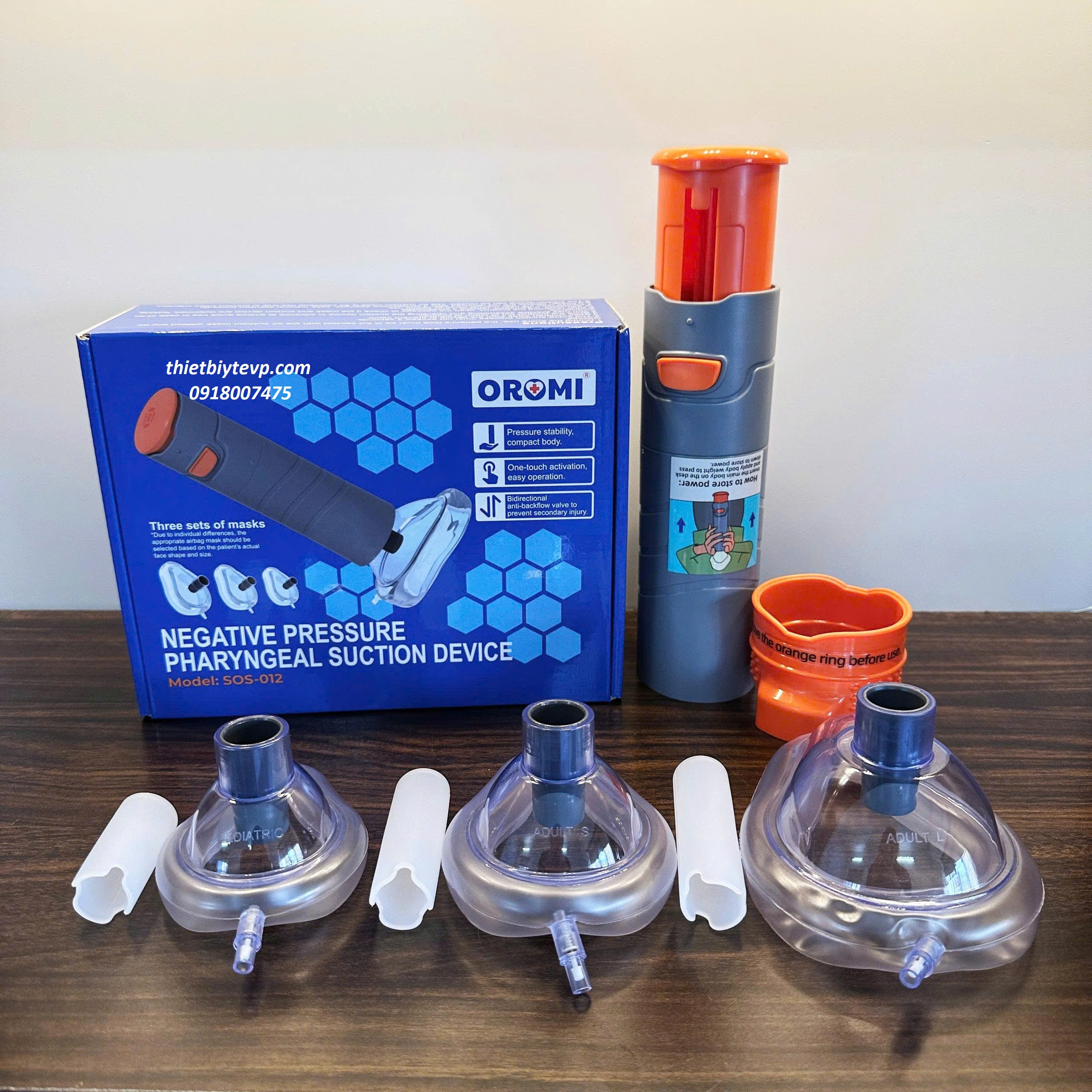 Dụng Cụ Cấp Cứu Hóc Dị Vật Đường Thở Oromi SOS-012
